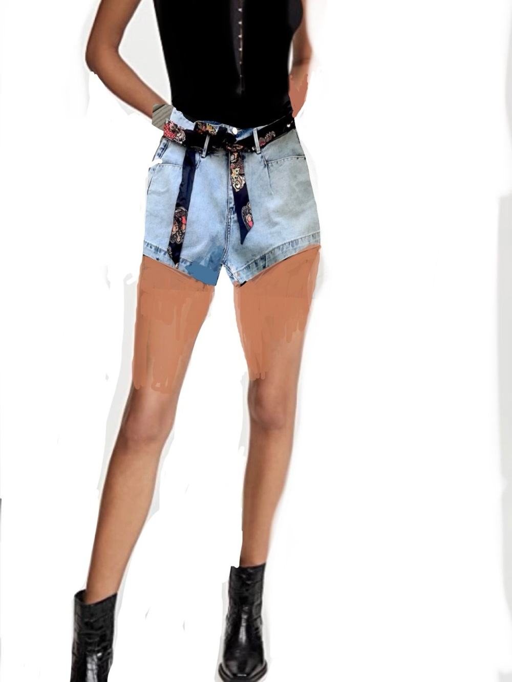 Nwot Shein jean shorts
